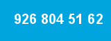 926 804 51 62